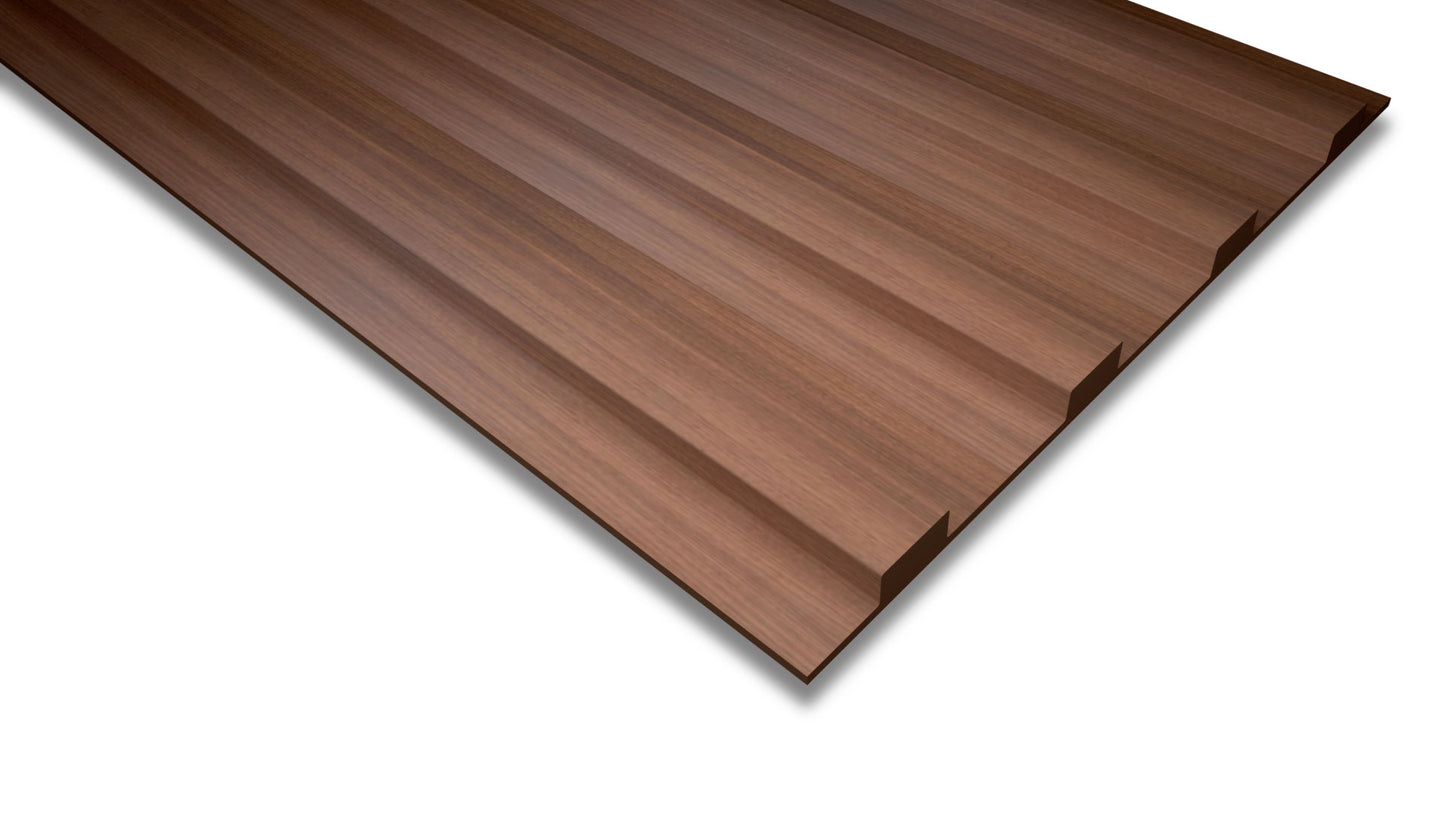 Tempo Tiles Walnut with fleece back