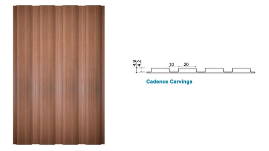 Cadence Carvings Walnut with fleece back