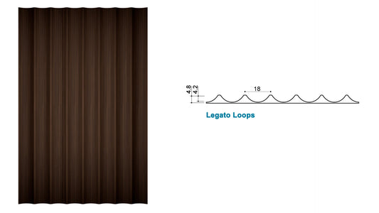 Legato Loops Wenge with fleece back