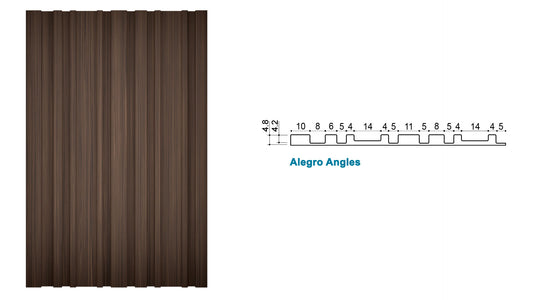 Allegro Angles Wenge with fleece back