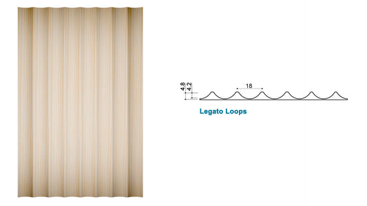 Legato Loops Ash with fleece back