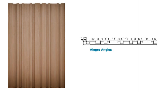 Allegro Angles Oak with fleece back